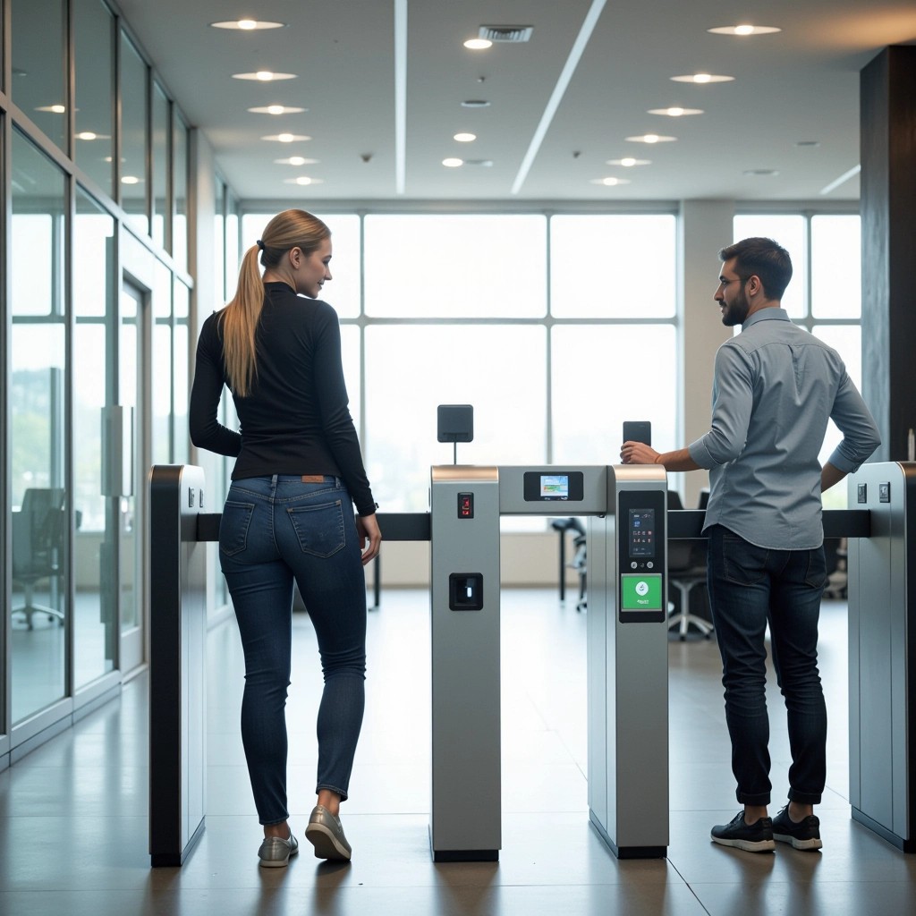 Graphic plan with checkpoints in TARGPatrol web application