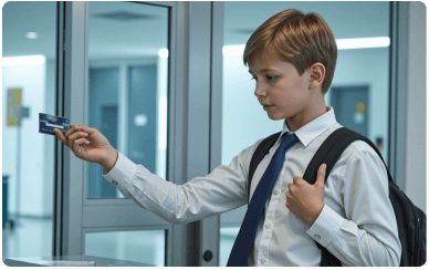 Graphic plan with checkpoints in TARGPatrol web application